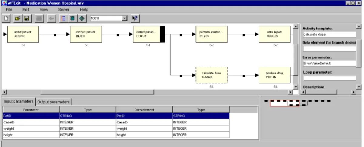 Figure 9. Workflow Editor 