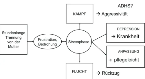 Abbildung 1 Wege aus der Stress­Phase (verändert nach Sulz 2017b,c)
