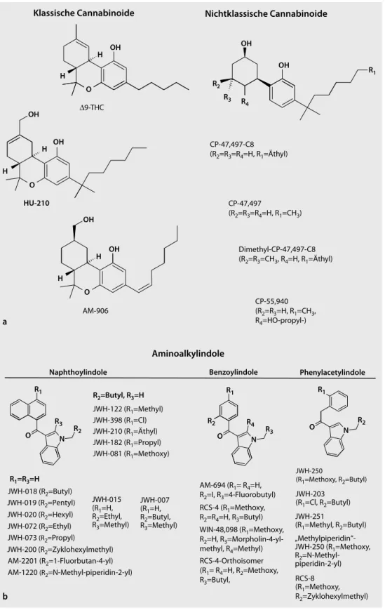 Abb. 1  8  Klassifizierung synthetischer Cannabinoide