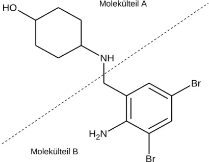 Abb. 1: Strukturformel von Ambroxol 