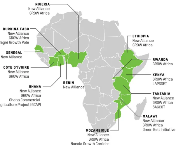 Figure 3: Mega-PPPs in African agriculture 
