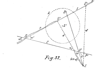 Figur 37 zeigt die Konstruktion eines rechtwinkligen Drei¬