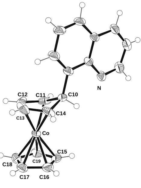 Abbildung 11: Molekülstruktur von 11 im Kristall
