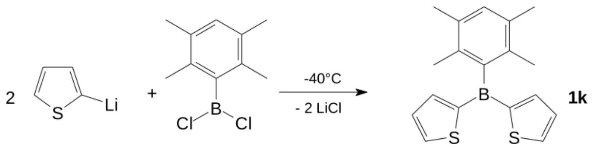 Tabelle 11. NMR-Daten [ppm] von 1k in CDCl 3