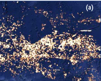 Figure 4a and 4b. Fishing effort, as calculated by Global Fishing Watch, in the Phoenix Islands Protected Area (PIPA) in the  six months before January 1st, 2015 (a), and the six months after (b), when the park was closed to fishing