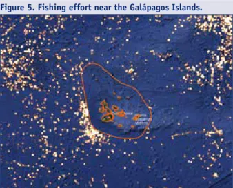 Figure 5. Fishing effort near the Galápagos Islands. 