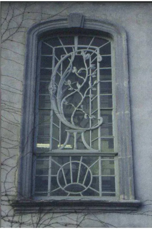 Abb. 32. Portal der Unterburg mit Rocaille und Initiale „C“ 