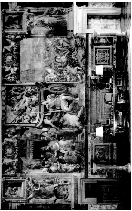 Abbildung 2: Francesco Salviati, Sala dei Fasti Farnesiani, Rom, Fresko, Palazzo Farnese