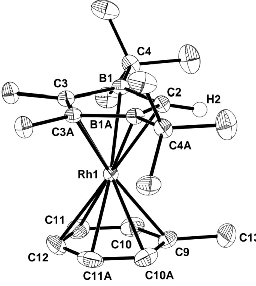 Abb. 3.9: Molekülstruktur von 3c