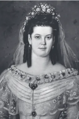 Abb. 5: Marie Michlup-Singer, 1863 im Hoch- Hoch-zeitskleid