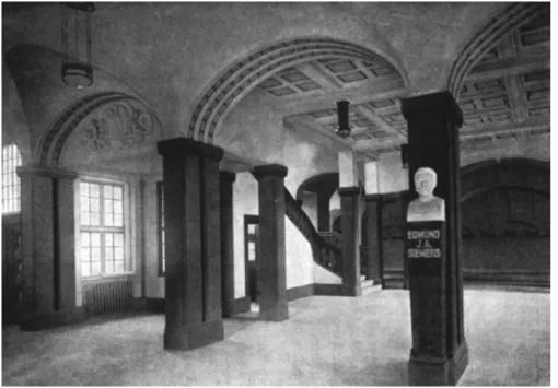 Abb. 3: Der Stifter und sein Werk – Foyer 1911