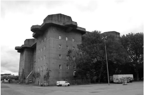 Abb. 9: Der Flakturm auf dem Heiligengeistfeld in Hamburg (2015)