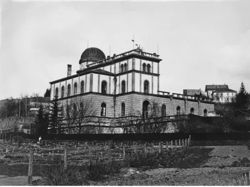 Abb. 6: Die Meteorologische Zentralanstalt war von 1863 bis 1880 im zweiten Ober­