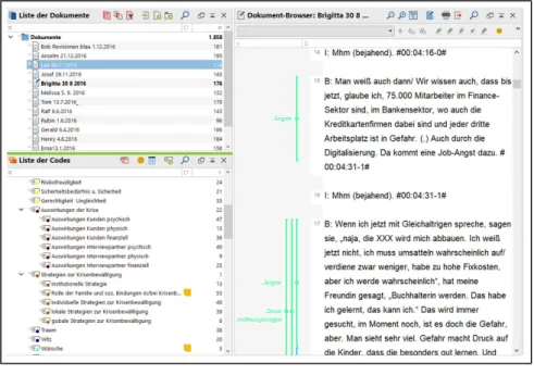 Abbildung 9:  MaxQData-Analyse, Beispiel 1 