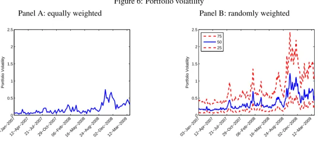 Figure 6: Portfolio volatility
