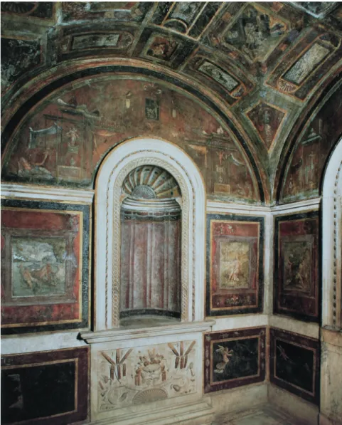 Abb. 4:  Badezimmer (stufetta) des Kardinals Bibbiena, zwischen 1518–17   von Raffael und seiner Schule ausgemalt, Rom, Vatikanpalast
