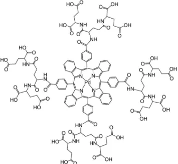 Fig. 7 Chemical structure of the dendrimeric nanoparticles used (under the tradename Oxyphore G) for imaging of oxygen
