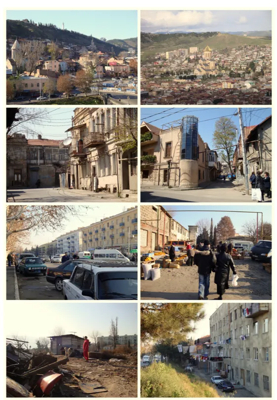 Illustration 3: Tbilisi 2009/2010 – Urban Areas and Special Districts