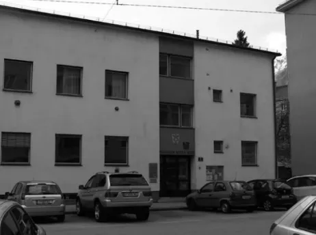 Abbildung 4: Ein Foto des ehemaliges Jugendzentrum z6 in der Zollerstraße, heute befindet sich  dort ein modernes Wohnhaus.