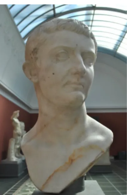 Fig. 1: Head of Tiberius; Ny Carlsberg Glyptotek.