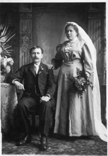 Abb. 9: Hochzeit von Emerenz Meier und Franz Seraph Schmöller (1907) 