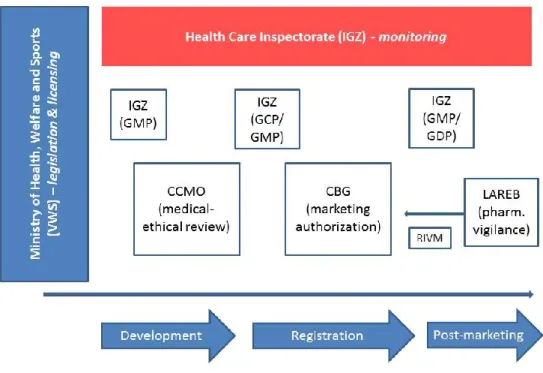 Figure 3. The Dutch medicines chain (source: http://www.opgmk.nl/) 