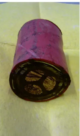 Figuur B2: kunststof geïsoleerde kabel met drie kernen 