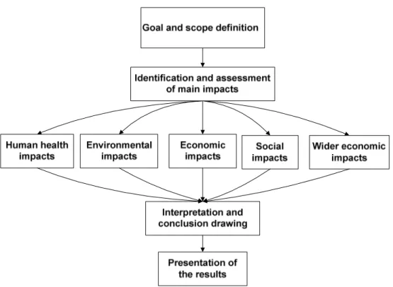 Figure 1: General SEA structure developed based on ECHA guidance (ECHA,  2008a) 