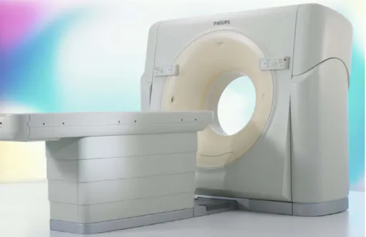 Figuur 4.1: Voorbeeld van een CT-scanner (bron: Philips) 