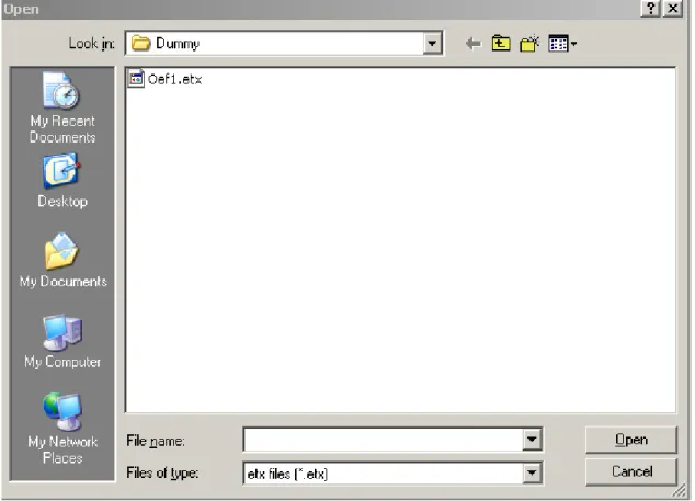 Figure 7. The dialog box shown after clicking Open input file.
