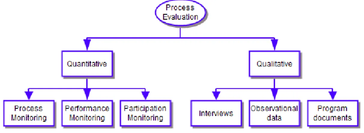 Figure 5: Data collection for process evaluation 