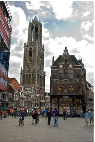 Foto 3: De binnenstad van Utrecht is 