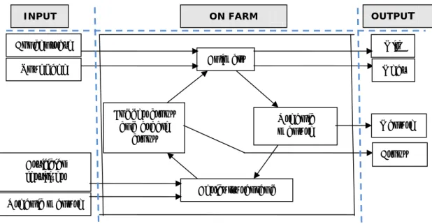 Figure 4.1  Farm processes distinguished