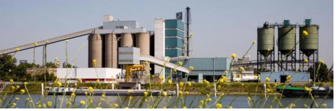 Figure 1- ENCI Rotterdam industrial site. 