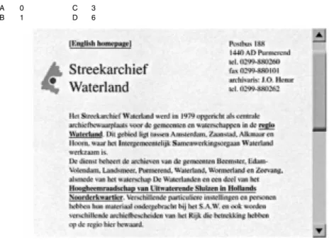 Figuur 2. Opgavevoorbeeld bij domein “Met anderen kunnen communiceren via e-mail” (domein B).