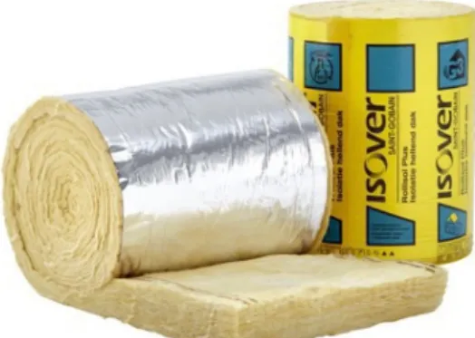 Figure 5 Glass wool rolls (Saint-Gobain Isover, 2019) 