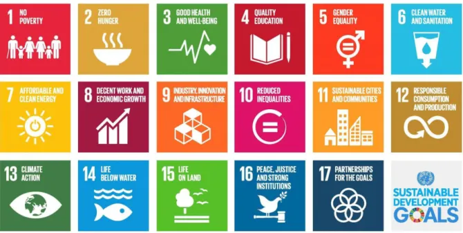 Figure 2. The 17 Sustainable Development Goals