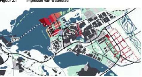 Figuur 2.1  Impressie van Waterstad 