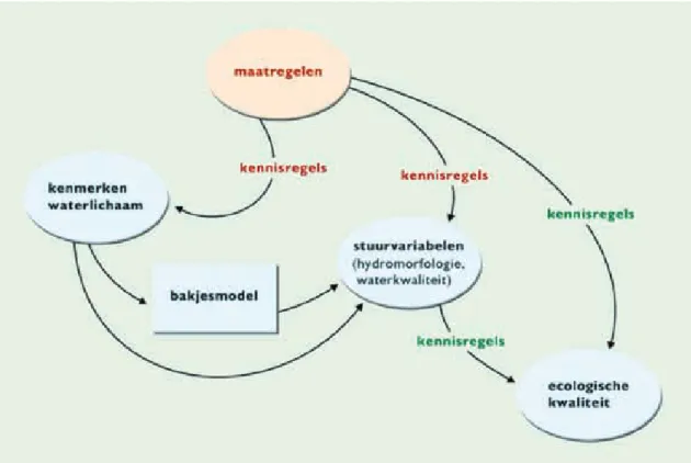 Figuur 3.8  Schematische weergave van de opzet van de KRW-Verkenner.   