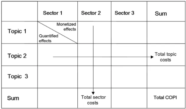 Figure 8: Modular system for COPI assessments 
