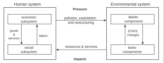 Figure 1.1. A systems analysis view of the world Source: Swart and Bakkes (1995).