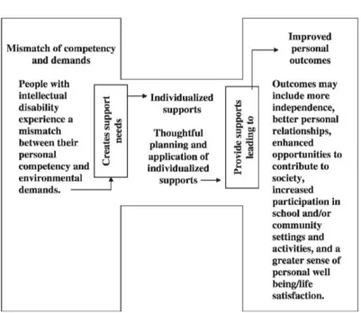 Figuur 2: Supports Model (Thompson et al., 2009)    