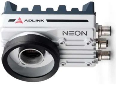 Figuur 18 toont de Neon-1040 camera van Adlink waarmee gewerkt werd tijdens de masterproef