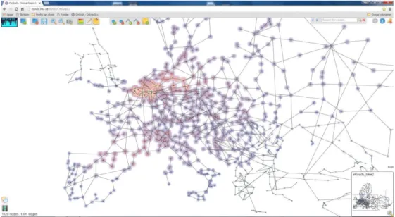 Fig. 5.6 Created heatmap according to OnGraX’ viewports. 