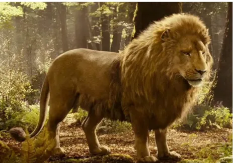 Figure 1. Aslan in The Chronicles of Narnia (Rhythm and Hues Studios) 