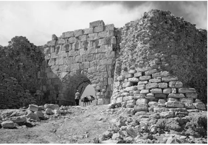 Fig. 3. Takht-i-Suleiman. Gatehouse. Photograph 1961/62.