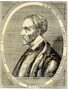 Figure 1: Gerolamo Cardano: 1501-1576