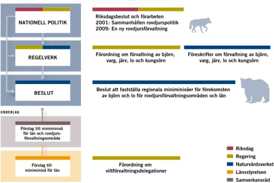 Figur 6. Framtagande av regionala miniminivåer.