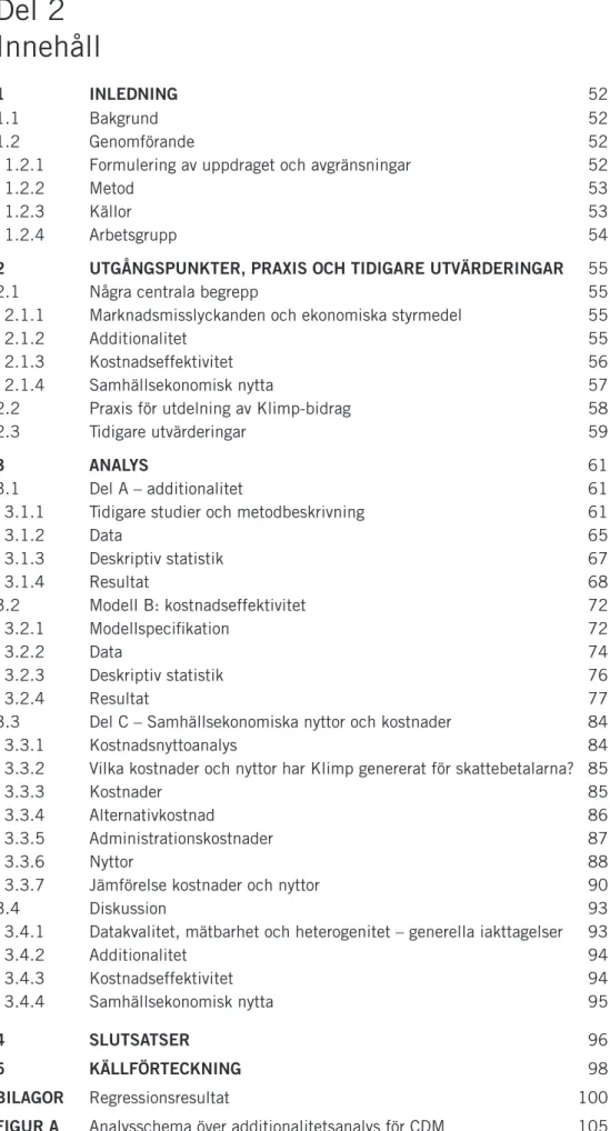 fIgur a  Analysschema över additionalitetsanalys för CDM  105