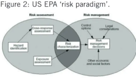 Figure 2: US EPA ‘risk paradigm’.
